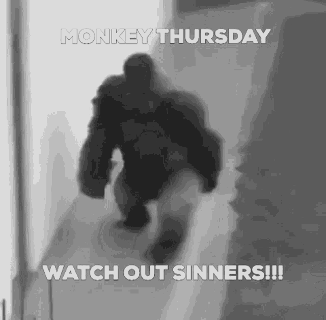 Monkey Sinners GIF - Monkey Sinners Thursday GIFs