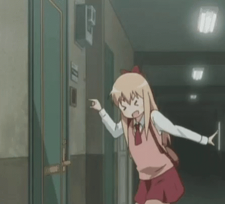Anime Doorbell GIF - Anime Doorbell Cute GIFs