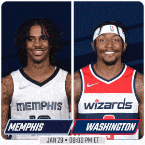 Memphis Grizzlies Vs. Washington Wizards Pre Game GIF - Nba Basketball Nba 2021 GIFs