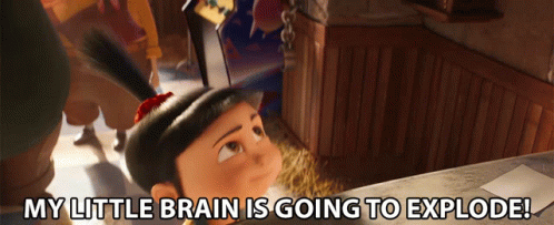 My Little Brain Is Going To Explode Agnes GIF - My Little Brain Is Going To Explode Agnes Elsie Fisher GIFs