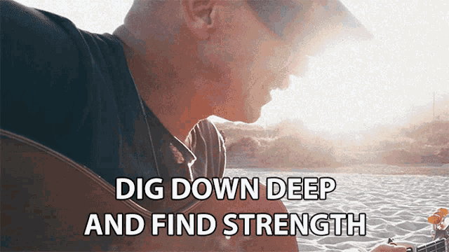 Dig Down Deep And Fid Your Strength The Strong Hand GIF - Dig Down Deep And Fid Your Strength The Strong Hand Foy Vance GIFs
