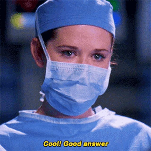 Greys Anatomy April Kepner GIF - Greys Anatomy April Kepner Cool Good Answer GIFs