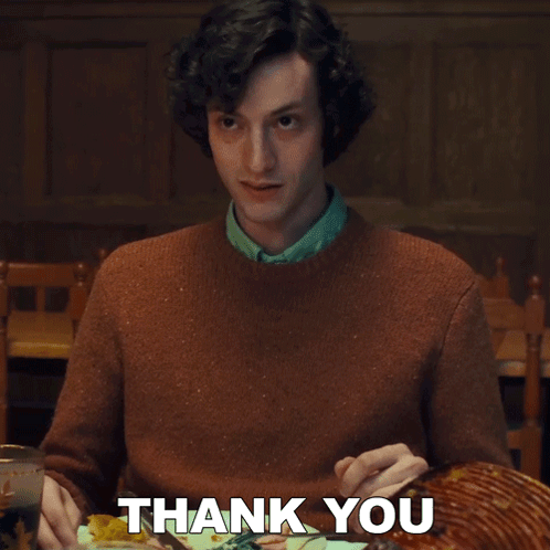 Thank You Angus Tully GIF - Thank You Angus Tully The Holdovers GIFs