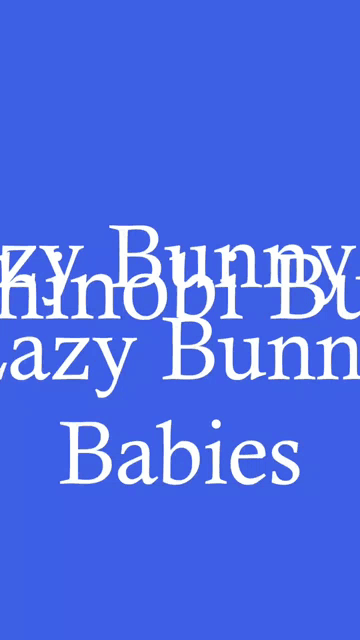 Bunny Nft Lazy Bunny GIF - Bunny Nft Lazy Bunny Shinobi Bunny GIFs