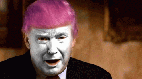Clownald Trump Insane Clown President GIF - Clownald Trump Insane Clown President Chunkled GIFs