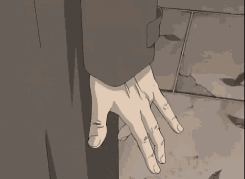 a close up of a person 's hand in a drawing