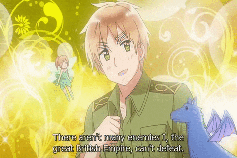 a cartoon character says there aren 't many enemies i the great british empire cant defeat