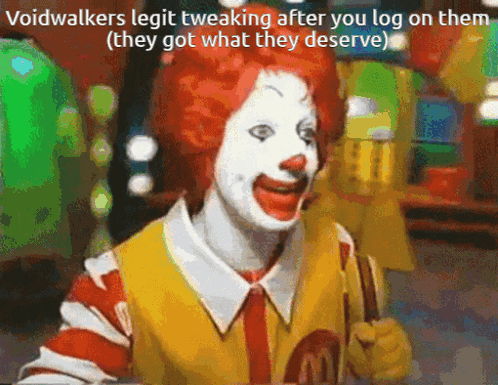 Deepwoken Voidwalker GIF - Deepwoken Voidwalker Clown GIFs