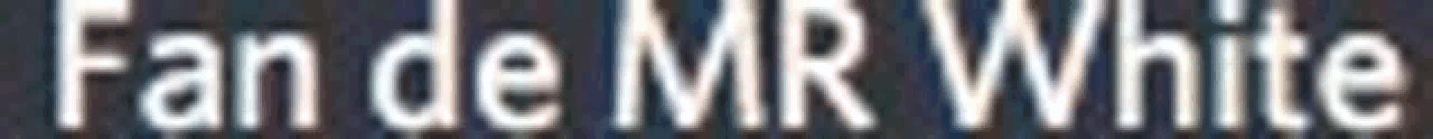 a blurry image of the word fandom white