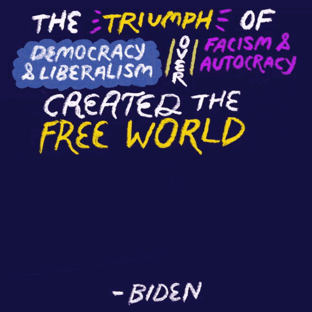 The Triumph Of Democracy And Liberalism Democracy GIF