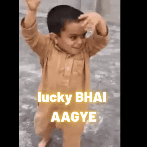 Lucky Bhai Aagye Official Lucky GIF - Lucky Bhai Aagye Official Lucky GIFs