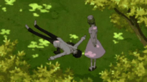 Anime Forest GIF - Anime Forest Couple GIFs