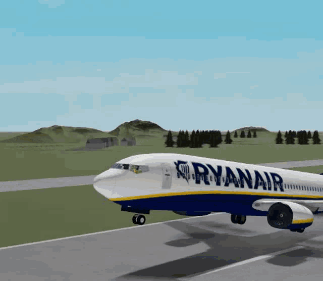Ryanair Roblox Aviation GIF - Ryanair Roblox Aviation Aviation GIFs