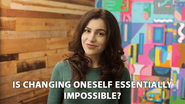 Is Changing Oneself Essentially Impossible Helen Floersh GIF - Is Changing Oneself Essentially Impossible Helen Floersh Curious GIFs