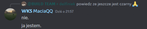 a screenshot of a conversation between wks maciaqq and build team