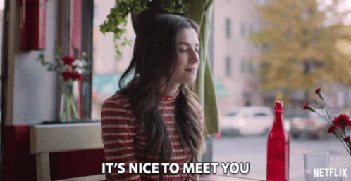 Its Nice To Meet You Zoe Levin GIF - Its Nice To Meet You Zoe Levin Tiffany Chester GIFs