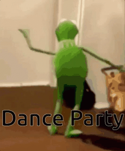 Dance Party Kermit GIF - Dance Party Kermit Dancing GIFs