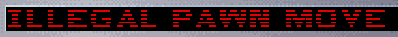 a digital display with red squares that says " i love you "