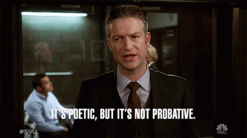 Its Poetic But Not Probative Peter Scanavino GIF