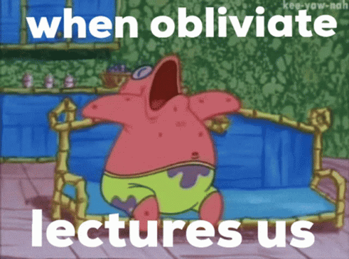 Obliviate When Obliviate Lectures Us GIF - Obliviate When Obliviate Lectures Us Shojaxu GIFs