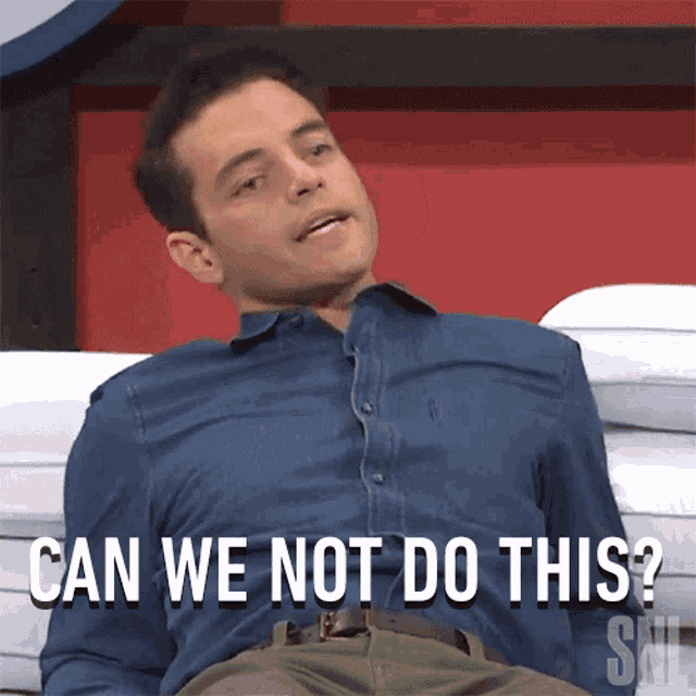 Can We Not Do This Richard GIF - Can We Not Do This Richard Rami Malek GIFs