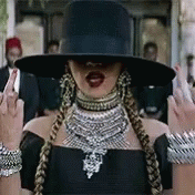 Middle Finger Formation GIF - Middle Finger Formation Beyonce GIFs