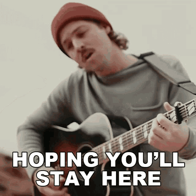 Hoping Youll Stay Here Cory Wells GIF - Hoping Youll Stay Here Cory Wells End Of A Good Thing Song GIFs