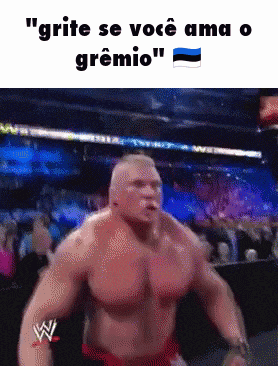 a very muscular man with a w on his arm