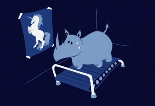 Workout Rhino GIF - Workout Rhino Unicorn GIFs