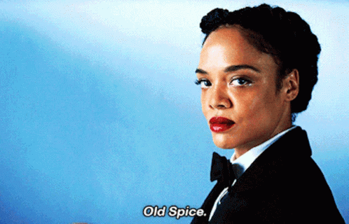 Valkyrie Old Spice GIF - Valkyrie Old Spice Thor Love And Thunder GIFs