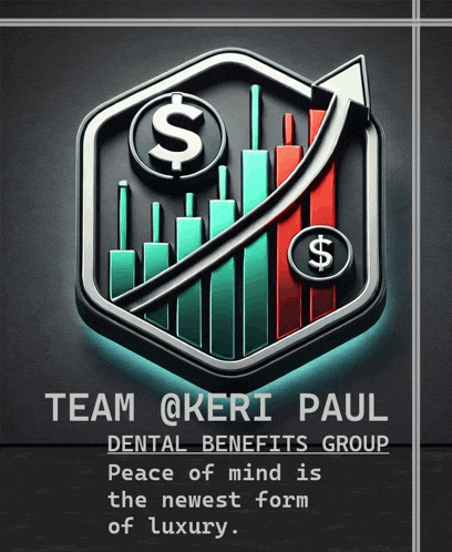 a logo for keri paul dental benefits group