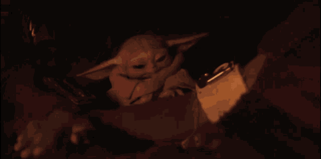 The Mandalorian Baby Yoda GIF - The Mandalorian Baby Yoda Healing GIFs
