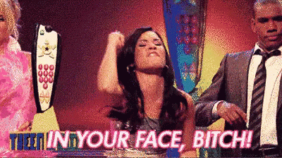 In Your Face GIF - Demi Lovato Awards Dance GIFs