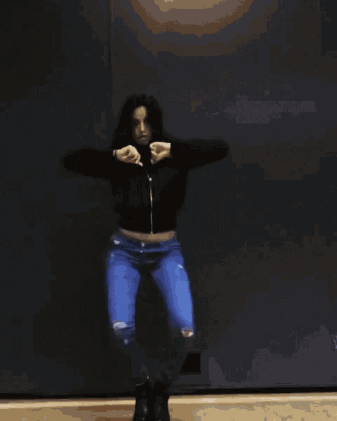Camila Cabello Dance GIF - Camila Cabello Dance Serious GIFs