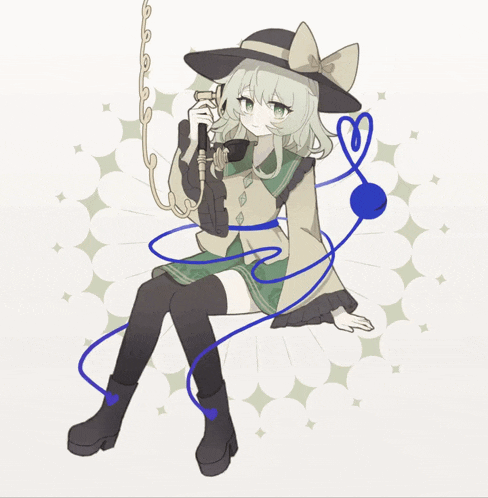 a drawing of a girl sitting on a swing with a heart on her chest