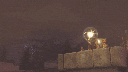a brick wall with a light coming out of the top