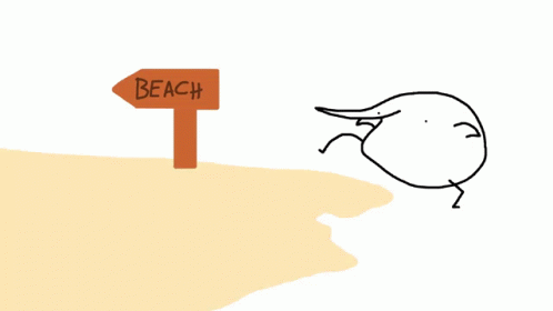 Steppin On The Beach Berd GIF - Steppin On The Beach Berd GIFs