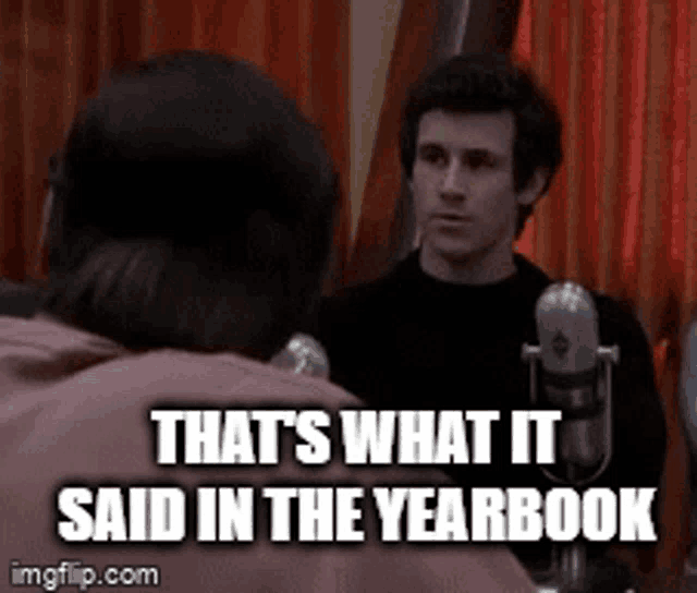 Thats What It Said In The Yearbook GIF - Thats What It Said In The Yearbook GIFs
