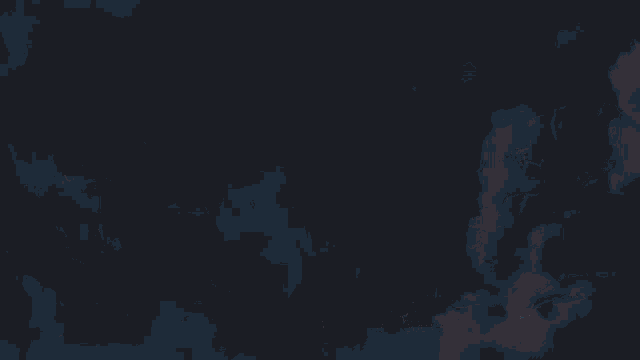 a lightning bolt is coming out of a dark blue background .