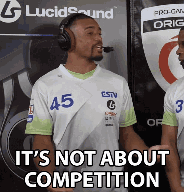 Its Not About Competition Brock Vereen GIF - Its Not About Competition Brock Vereen Not About Winning GIFs