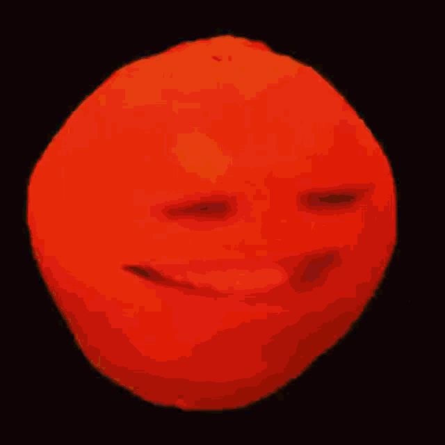 a glow in the dark lemon with a smiley face on it