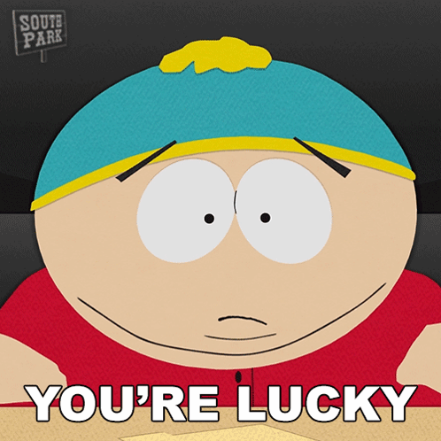 Youre Lucky Eric Cartman GIF - Youre Lucky Eric Cartman South Park Dikinbaus Hot Dogs GIFs