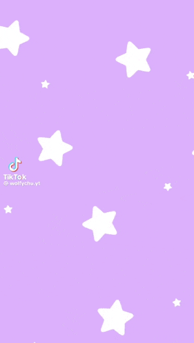 a cartoon of a girl with blue hair sitting on a purple background
