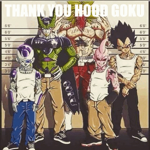 Thank You Hood Goku GIF - Thank You Hood Goku GIFs