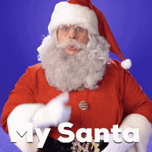 Santa Claus My Santa GIF - Santa Claus My Santa Merry Christmas GIFs