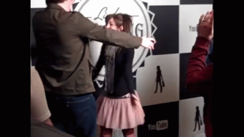 Lindsey Stirling Hug GIF - Lindsey Stirling Lindsey Stirling GIFs