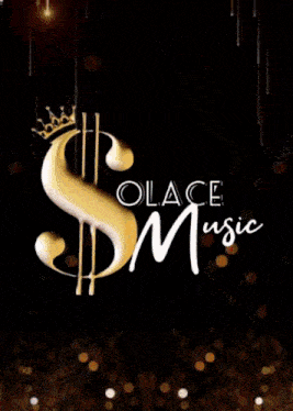 a poster for ola lace music shows a saxophone and a trumpet