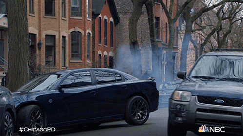 Chasing The Car Kevin Atwater GIF - Chasing The Car Kevin Atwater Laroyce Hawkins GIFs