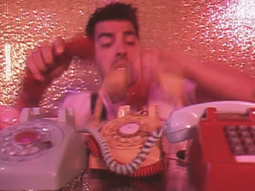 On The Phone Overwhelmed GIF - On The Phone Overwhelmed Too Many Calls GIFs