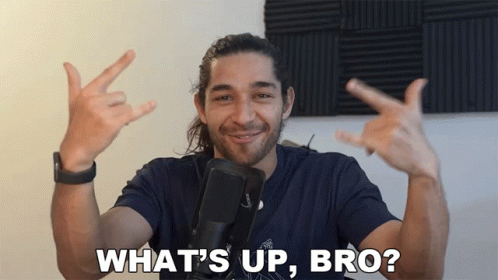 Whats Up Bro Wil Dasovich GIF - Whats Up Bro Wil Dasovich Wil Dasovich Superhuman GIFs